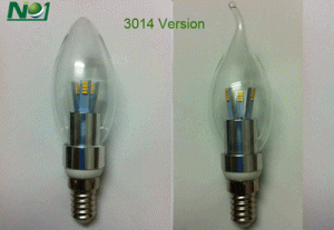 LED Candle bulb-3014 version