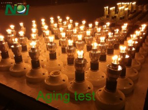 LED Globe bulb-aging test