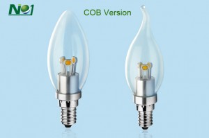 LED Candle bulb-cob version