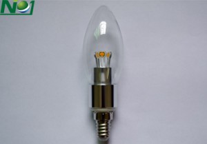 E14 Dimmable LED Candle bulb COB version