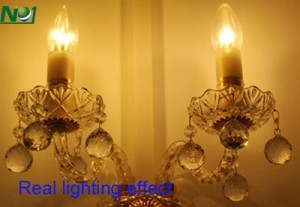 Application-LED Candle bulb dimmable version