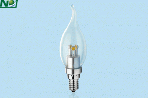 LED Flame tip bulb-COB version