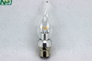 COB-B22-LED Flame tip bulb