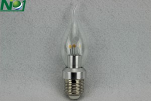 COB-E27-LED Flame-tip-bulb