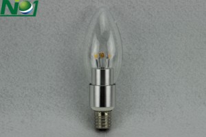 E17 Dimmable LED Candle bulb