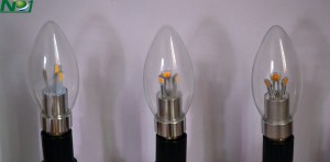 LED Candle bulb from No1 lighting