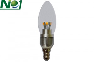 5W dimmable LED Candle bulb