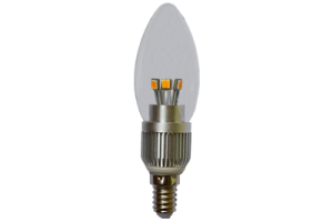 5W Dimmable LED Candle bulb with LG5152 chips