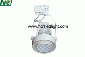 PAR30 LED bulb with track