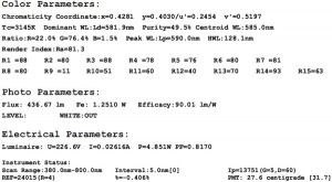 Test report of a19 led bulb-2