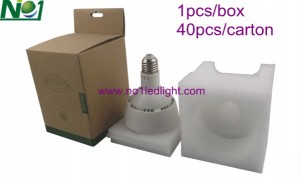 package details of 30W PAR30 LED bulb